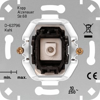 Kopp - Installatieschakelaar skkl contrschak alum