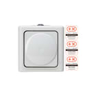 Kopp - Opbouwdoos wand/plafond electr-kabeldoos, grijs