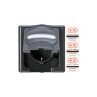 Kopp - Wandcontactdoos (WCD schakelmat.) electr-wcd 1vra dksl ip44