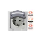 Kopp - Wandcontactdoos (WCD schakelmat.) electr-wcd 1vra dksl ip44