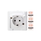 Kopp - Wandcontactdoos (WCD schakelmat.) electr-wcd 1vra dksl ip44