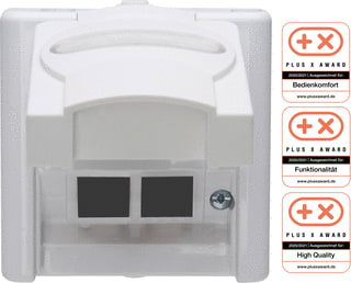 Kopp - Elektronicabehuizing electr-lege beh v 2x rj45