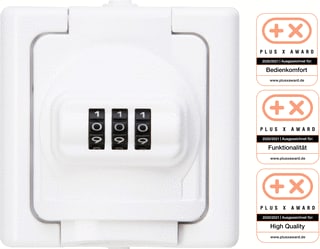 Kopp - Wandcontactdoos (WCD schakelmat.) electr-wcd 1vra dksl ip44