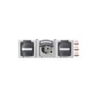 Kopp - Wandcontactdoos (WCD schakelmat.) electr-wcd 3vra dksl ip44