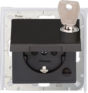Kopp - Wandcontactdoos (WCD schakelmat.) hk07 ip44-wcd 1vra sh