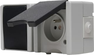 Kopp - Combinatie schakelaar/wcd proaq-combi 1v pa gr