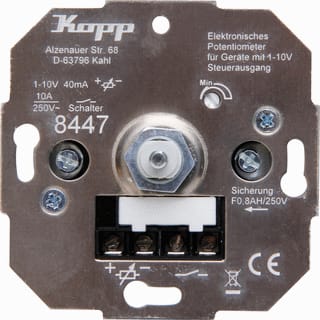 Kopp - Dimmer sokkel dimmer ecg 1-10v