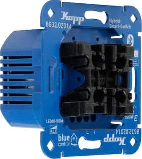 Kopp - Radiofrequent ontvanger schakelmat. blue-contr hybrid-smrt sw