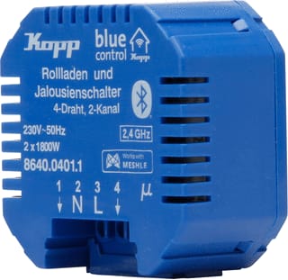 Kopp - Radiofrequent ontvanger schakelmat. Blue-Contr Inb Rollkschak