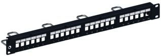 COMMSCOPE NETCONNECT - Patchpaneel twisted pair Patchp Utp 6 24V 1He Zw