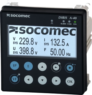 Socomec - DIRIS A40 Multifunctionele paneelmeter a40 profibus 3i 2o