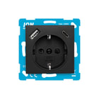 ION INDUSTRIES - Wandcontactdoos (WCD schakelmat.) Wcd Ra Usb A+C V1/J1 Mzw