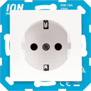 ION INDUSTRIES - Wandcontactdoos (WCD schakelmat.) wcd ra e1 alpw