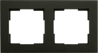 ION INDUSTRIES - Afdekraam schakelmateriaal Afdekraam 2V V1 Mzw