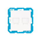 ION INDUSTRIES - Inzetplaat schakelmateriaal Mj 2V Cpl E1 Alpw