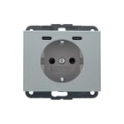 Hager - Wandcontactdoos (WCD schakelmat.) berk wcd ra 2xusb c k.5 alu