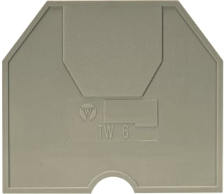 Wieland - WK TW Eindplaat rijgklem Tussschot Tw6 6Mm2