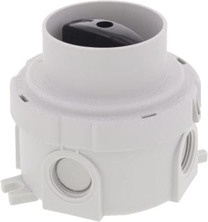 Wiska - Opbouwdoos wand/plafond KABDOOS 304 RS/1-2 GR