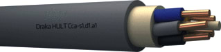 Draka - Hult YMZ1K Voedingskabel v/a 1 kV vaste aanleg Cca 5G2,5 Ri100