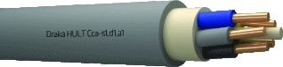 Draka - Hult YMZ1K Voedingskabel v/a 1 kV vaste aanleg Cca 5G2,5 Mt