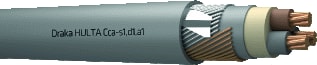 Draka - Hulta Z1G-YMZ1KAS Voedingskabel v/a 1 kV vaste aanleg Cca 3X25/16 Mt