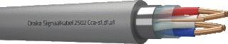 Draka - Serie 2500 Data- en communicatiekabel Sigk Afg Cca 2X2X0,8 Mt