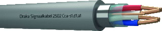 Draka - Serie 2500 Data- en communicatiekabel Sig Mbzh3X2X0,8Cca Ha500