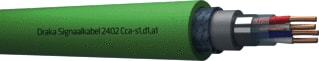 Draka - Serie 2400 Data- en communicatiekabel Sigk Cca Gn 2X2X0,8 Mt
