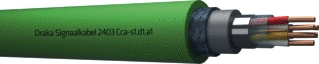Draka - Serie 2400 Data- en communicatiekabel Sigk Cca Gn 3X2X0,8 Mt