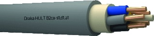 Draka - Hult YMZ1K Voedingskabel v/a 1 kV vaste aanleg B2Ca 5G6 Mt