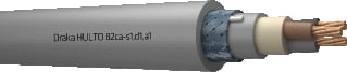 Draka - Hulto Z1O-YMZ1KAS Voedingskabel v/a 1 kV vaste aanleg B2Ca 3X2,5 Mt