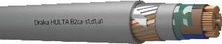 Draka - Hulta Z1G-YMZ1KAS Voedingskabel v/a 1 kV vaste aanleg B2Ca 4X70/35 Sv Mt