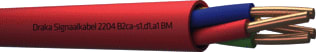 Draka - Data- en communicatiekabel B2CA RD 4X0,8 MT