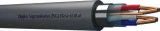 Draka - Serie 2500 Data- en communicatiekabel Kab Afg B2Ca 2X2X0,8 Mt