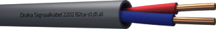 Draka - Serie 2200 Data- en communicatiekabel B2Ca Gy 2X0,8 Mt