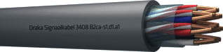 Draka - Serie 3400 Data- en communicatiekabel Parig B2Ca Gy 8X2X0,8 Mt