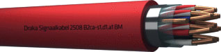 Draka - Data- en communicatiekabel KAB B2CA RD 8X2X0,8 HA500