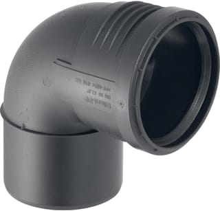 Geberit - SILENT-PP Fitting met 2 aansluitingen 390.724.14.1