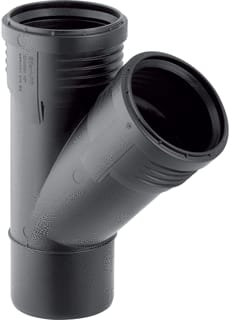 Geberit - SILENT-PP Fitting met 3 aansluitingen 390.030.14.1