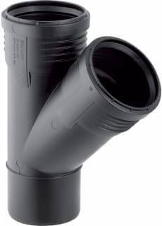 Geberit - Fitting met 3 aansluitingen Silent-Pp T-Stuk 45 110X90