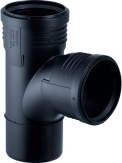 Geberit - Fitting met 3 aansluitingen Silent-Pp T-St 87.5 110X90