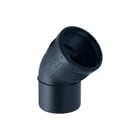 Geberit - Fitting met 2 aansluitingen Silent-Pp Bocht 45Gr50