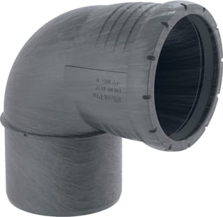 Geberit - SILENT-PRO Fitting met 2 aansluitingen 393.724.14.1