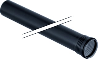 Geberit - Kunststof buis glad Silent-Pp Buis 110 L=25Cm