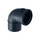 Geberit - Fitting met 2 aansluitingen Silent-Pp Bocht 87.5Gr 90