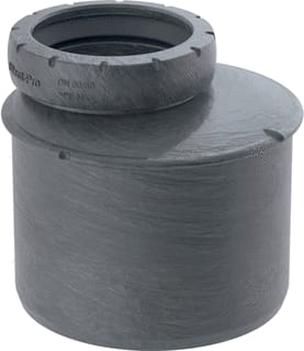 Geberit - SILENT-PRO Fitting met 2 aansluitingen 393.776.14.1