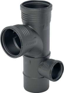 Geberit - SILENT-PP Fitting met 4 aansluitingen  390.560.14.1