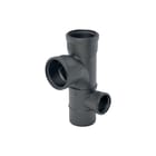 Geberit - SILENT-PP Fitting met 4 aansluitingen 390.562.14.1