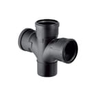 Geberit - SILENT-PP Fitting met 4 aansluitingen  390.567.14.1