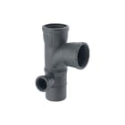 Geberit - SILENT-PRO Fitting met 4 aansluitingen 393.578.14.1